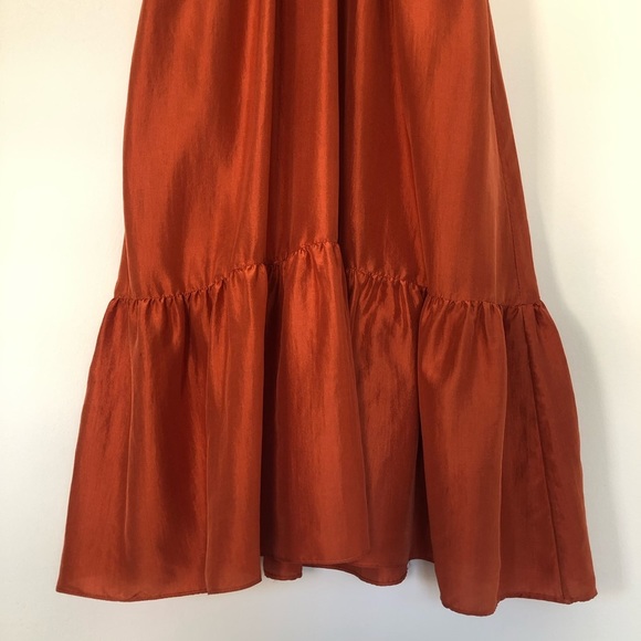 Masscob Acacia Ruffled Silk Dress - Picture 9 of 16